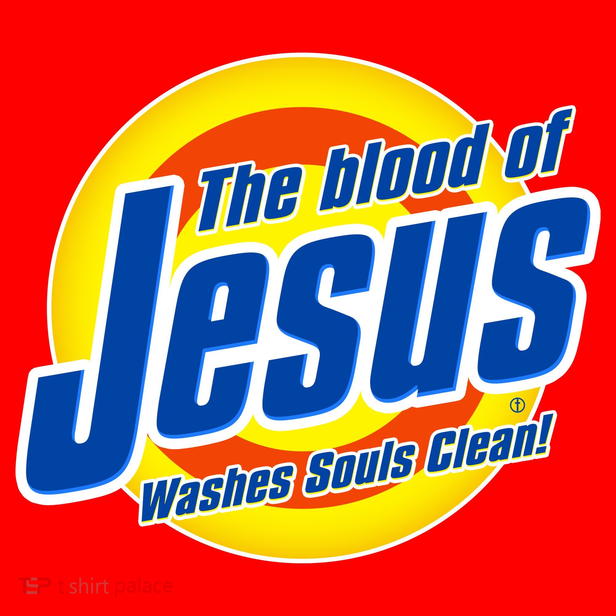 Funny The Blood Of Jesus Washes Souls Clean Detergent Santa Hat