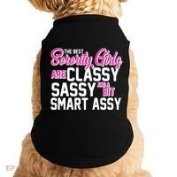 Funny The Best Sorority Girls Are Classy Sassy and bit Smart Assy Doggie Tank thumb 0