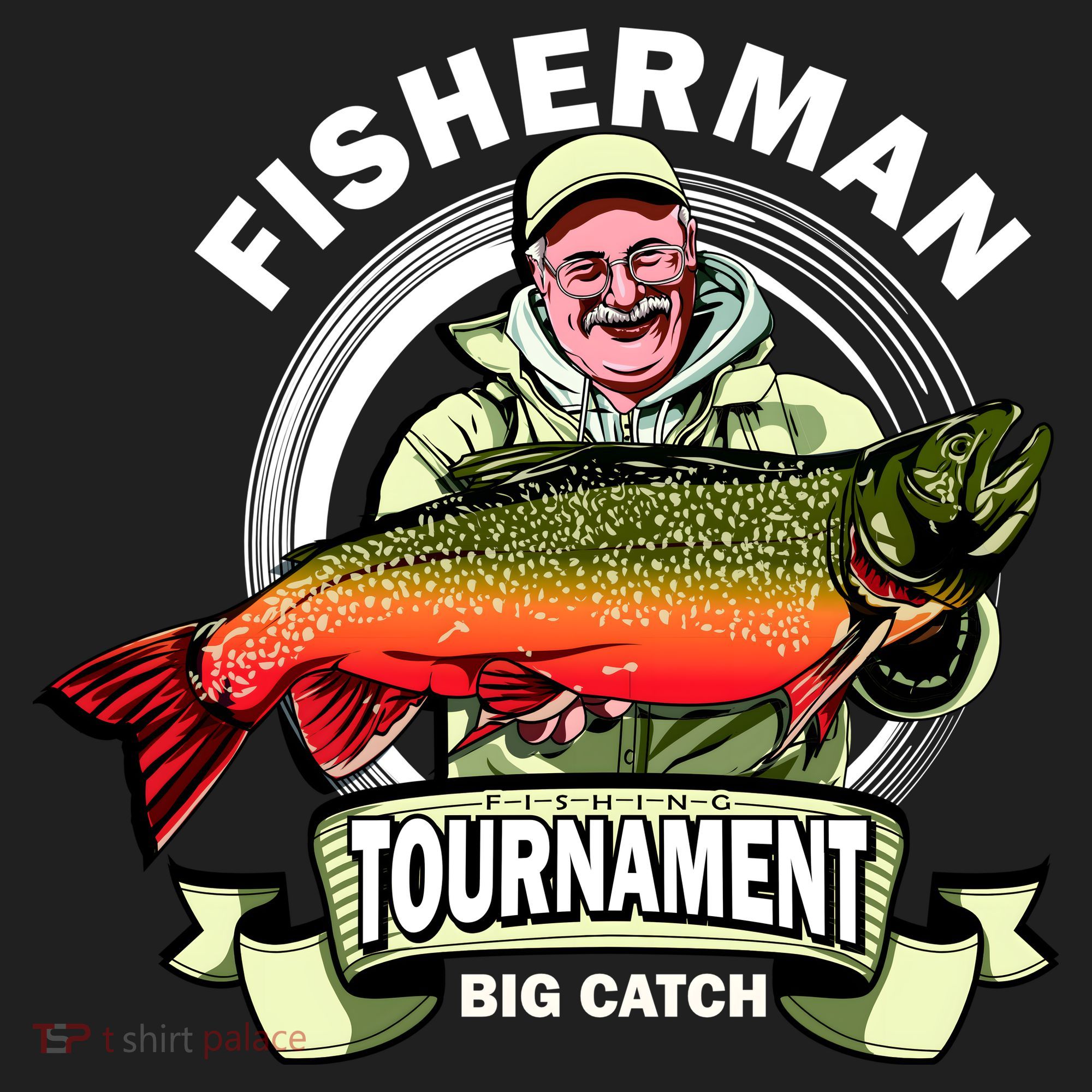 Fishing Tournament Big Catch Hat