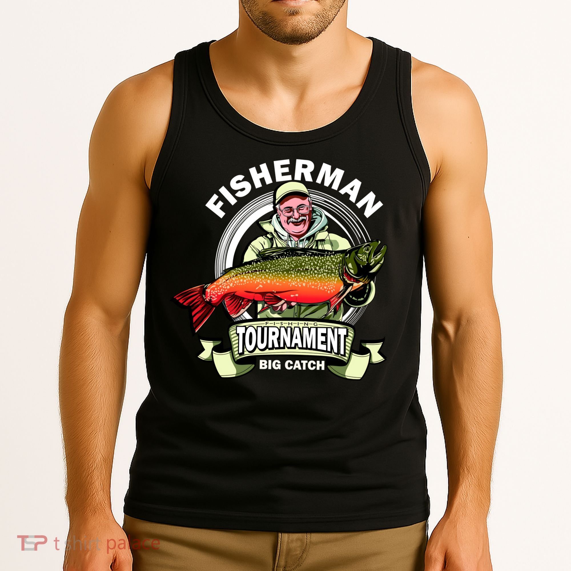 Fishing Tournament Big Catch Tank Top