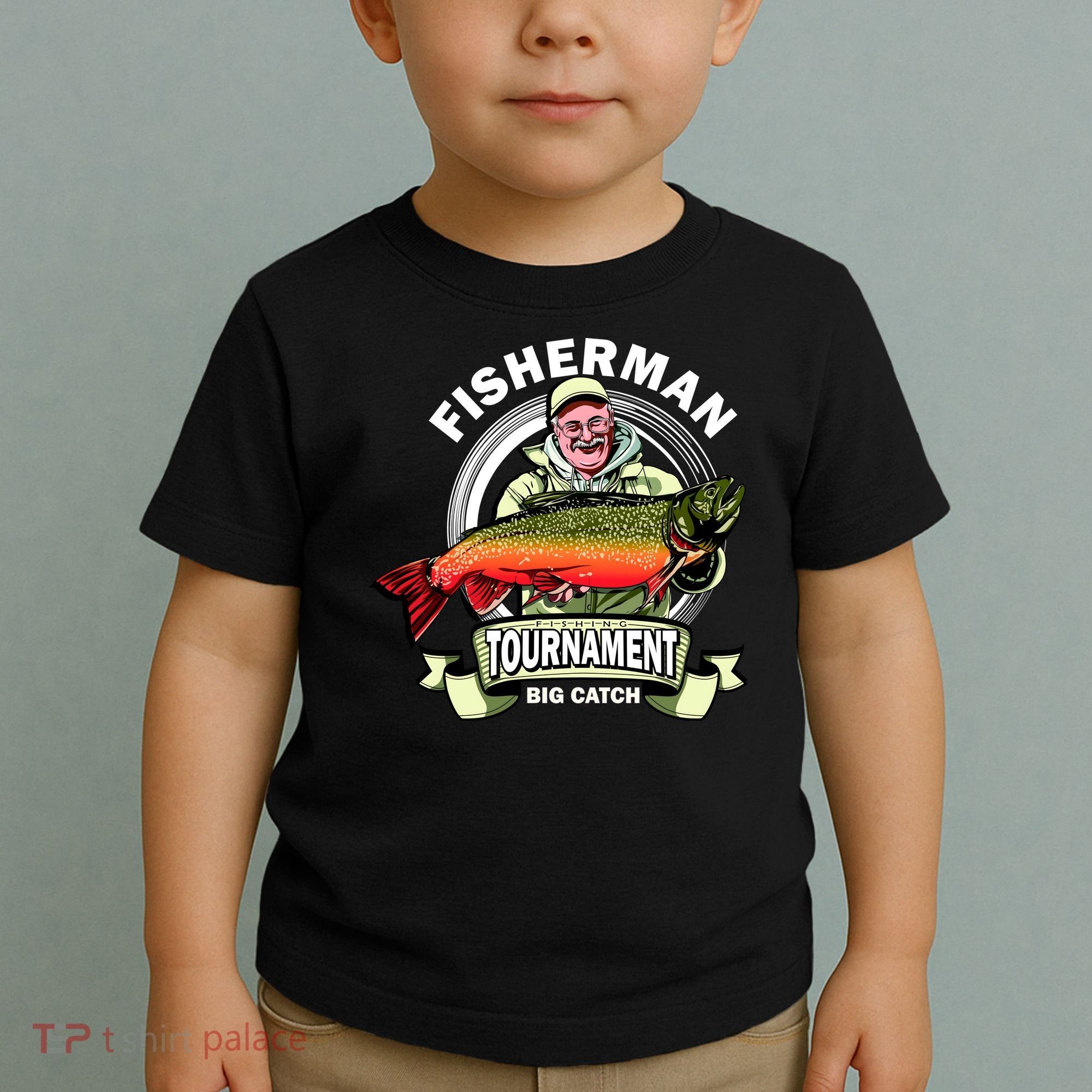 Fishing Tournament Big Catch Toddler T-Shirt