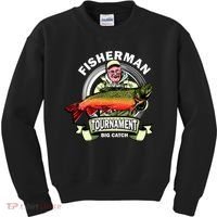 Fishing Tournament Big Catch Kids Sweatshirt thumb 0