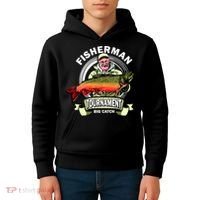 Fishing Tournament Big Catch Kids Hoodie thumb 4