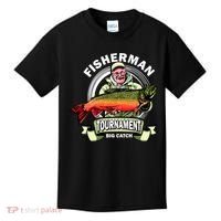 Fishing Tournament Big Catch Kids T-Shirt thumb 0