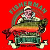 Fishing Tournament Big Catch Santa Hat thumb 1