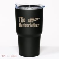 Funny The Barber Father Halloween Christmas Barber Tumbler thumb 0