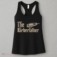 Funny The Barber Father Halloween Christmas Barber Women's Tank Top thumb 3