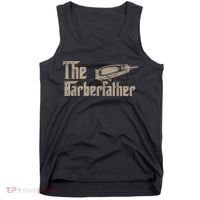 Funny The Barber Father Halloween Christmas Barber Tank Top thumb 0