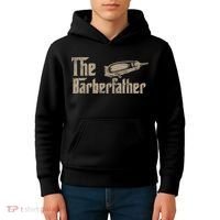 Funny The Barber Father Halloween Christmas Barber Kids Hoodie thumb 4