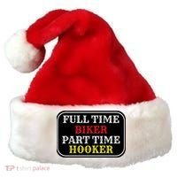 Full Time Biker, Part Time Hooker Santa Hat thumb 0