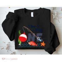 Fishing The Big One Year 1st First Birthday Little Fisherman Funny Sweatshirt thumb 2