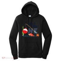 Fishing The Big One Year 1st First Birthday Little Fisherman Funny Women's Hoodie thumb 0