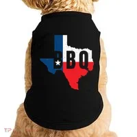 Funny Texas BBQ Grilling Or Smoking Meat Doggie Tank thumb 0