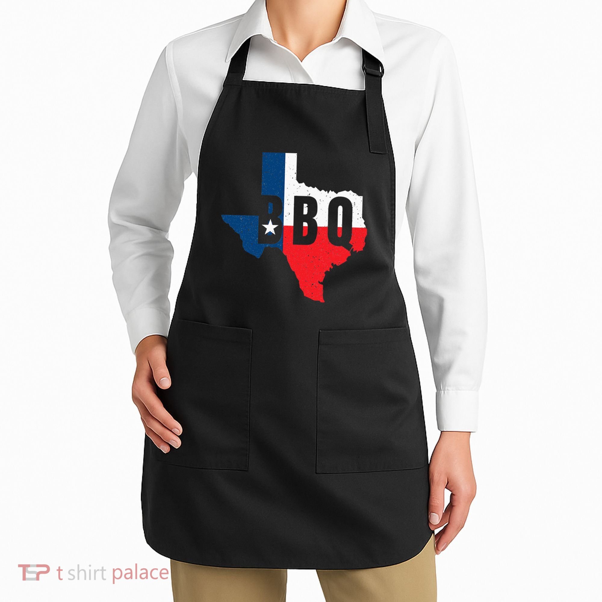 Funny Texas BBQ Grilling Or Smoking Meat Apron