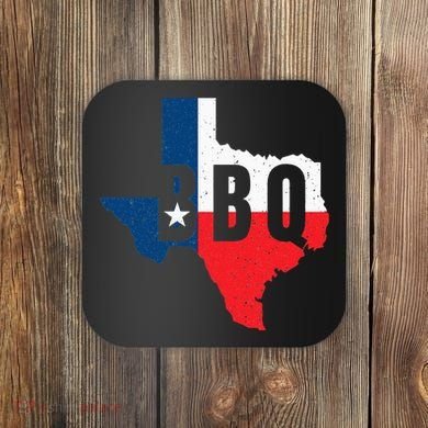Funny Texas BBQ Grilling Or Smoking Meat Coaster