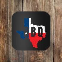 Funny Texas BBQ Grilling Or Smoking Meat Coaster thumb 0