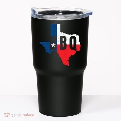 Funny Texas BBQ Grilling Or Smoking Meat Tumbler