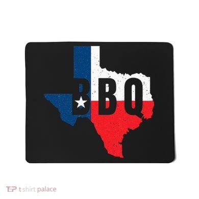 Funny Texas BBQ Grilling Or Smoking Meat Mousepad