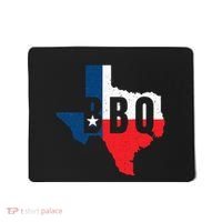 Funny Texas BBQ Grilling Or Smoking Meat Mousepad thumb 0