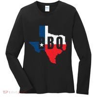 Funny Texas BBQ Grilling Or Smoking Meat Women's Long Sleeve Shirt thumb 0