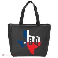 Funny Texas BBQ Grilling Or Smoking Meat Tote Bag thumb 0
