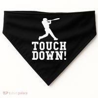 Funny Touchdown Baseball Football Sports Gift USA-Made Doggie Bandana thumb 0