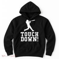 Funny Touchdown Baseball Football Sports Gift Hoodie thumb 0