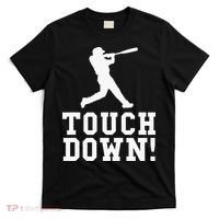Funny Touchdown Baseball Football Sports Gift T-Shirt thumb 0