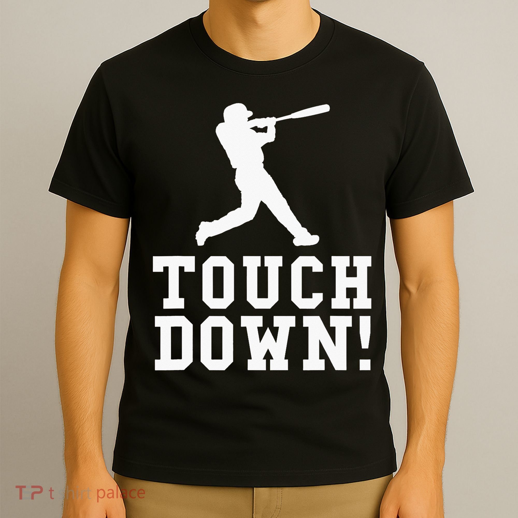 Funny Touchdown Baseball Football Sports Gift T-Shirt