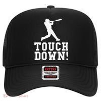 Funny Touchdown Baseball Football Sports Gift Hat thumb 0