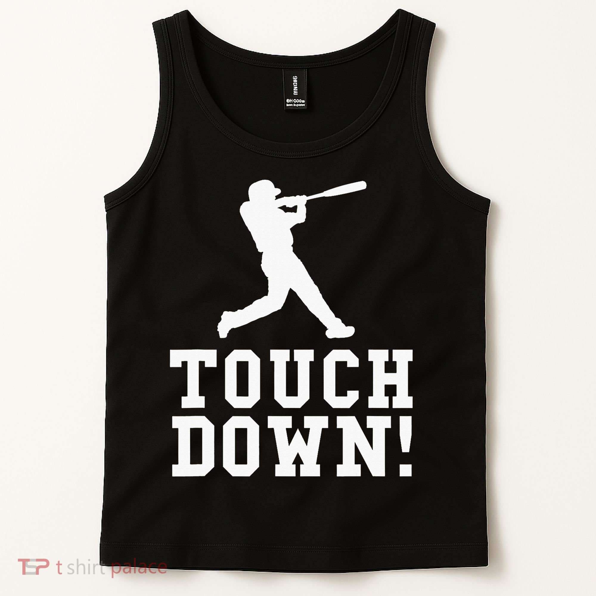 Funny Touchdown Baseball Football Sports Gift Tank Top