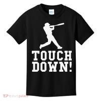 Funny Touchdown Baseball Football Sports Gift Kids T-Shirt thumb 0