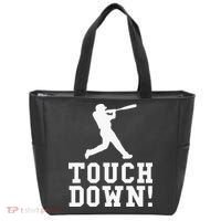 Funny Touchdown Baseball Football Sports Gift Tote Bag thumb 0
