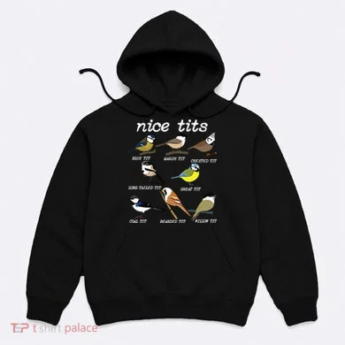 Funny Tit Birds Birdwatcher Hoodie