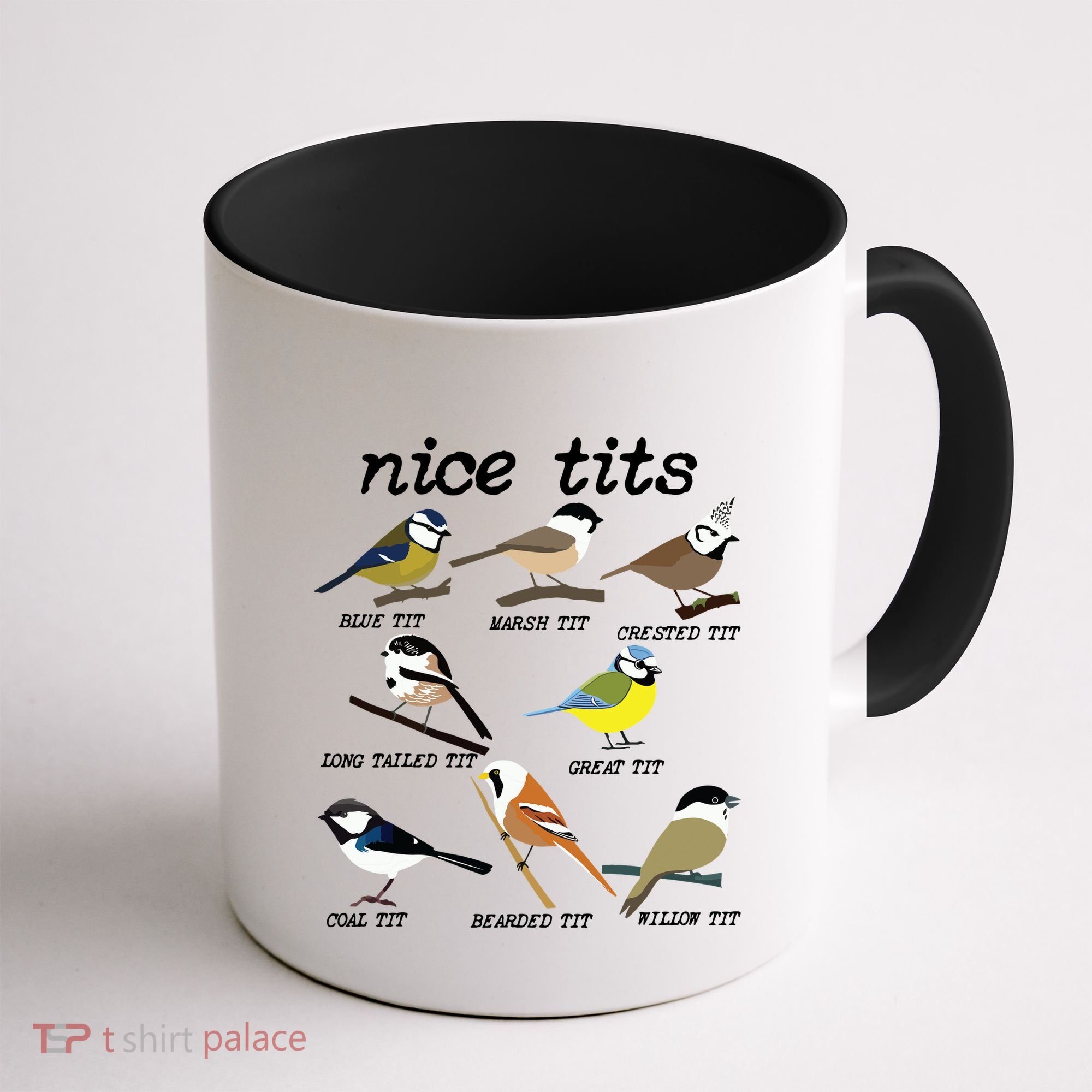 Funny Tit Birds Birdwatcher Coffee Mug