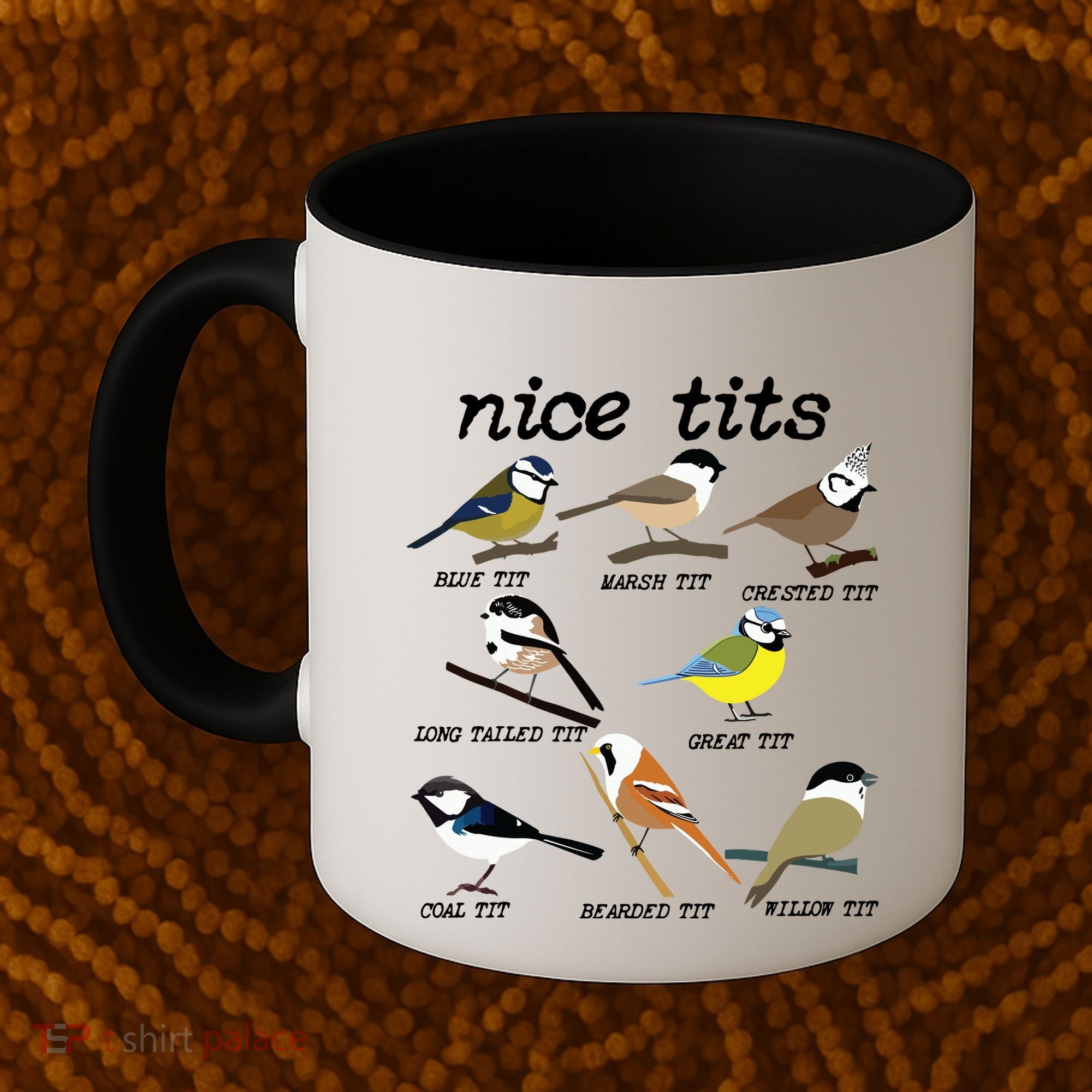 Funny Tit Birds Birdwatcher Coffee Mug