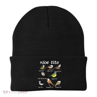 Funny Tit Birds Birdwatcher Beanie