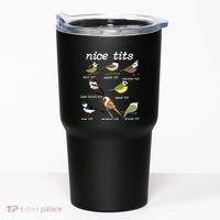 Funny Tit Birds Birdwatcher Tumbler thumb 0