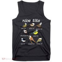 Funny Tit Birds Birdwatcher Tank Top thumb 0