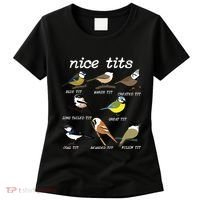 Funny Tit Birds Birdwatcher Women's T-Shirt thumb 0