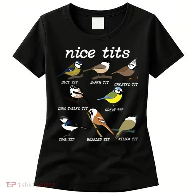 Funny Tit Birds Birdwatcher Women's T-Shirt