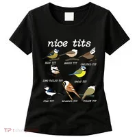 Funny Tit Birds Birdwatcher Women's T-Shirt thumb 0