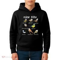 Funny Tit Birds Birdwatcher Kids Hoodie thumb 4