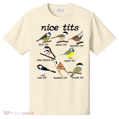 Funny Tit Birds Birdwatcher T-Shirt