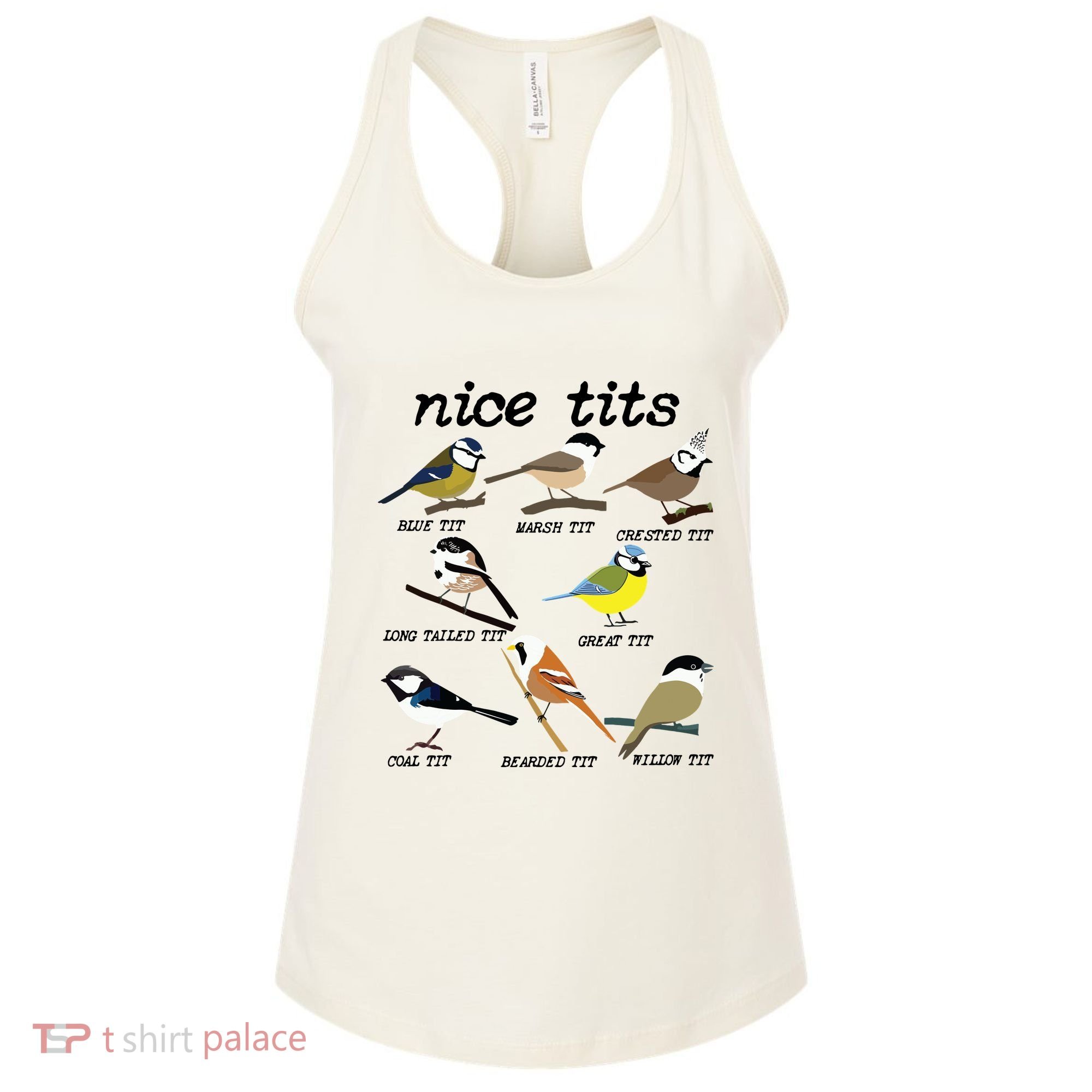 Funny Tit Birds Birdwatcher Women's Tank Top