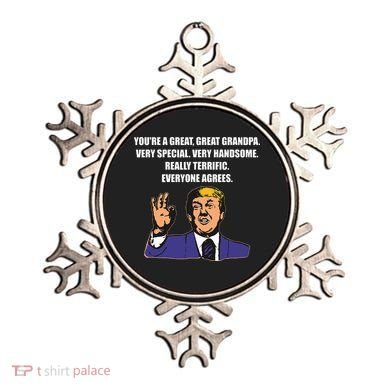 Funny Trump Best Grandpa Ever Everyone Agrees Ornament