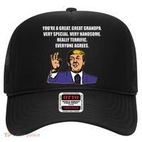 Funny Trump Best Grandpa Ever Everyone Agrees Hat thumb 0