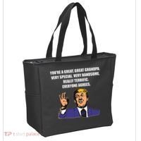 Funny Trump Best Grandpa Ever Everyone Agrees Tote Bag thumb 2