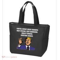 Funny Trump Best Grandpa Ever Everyone Agrees Tote Bag thumb 3