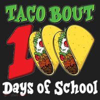 Funny Taco Bout 100 Days Of School Women's Sweatshirt thumb 2